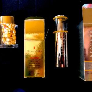 Brand new face serums and moisturizer